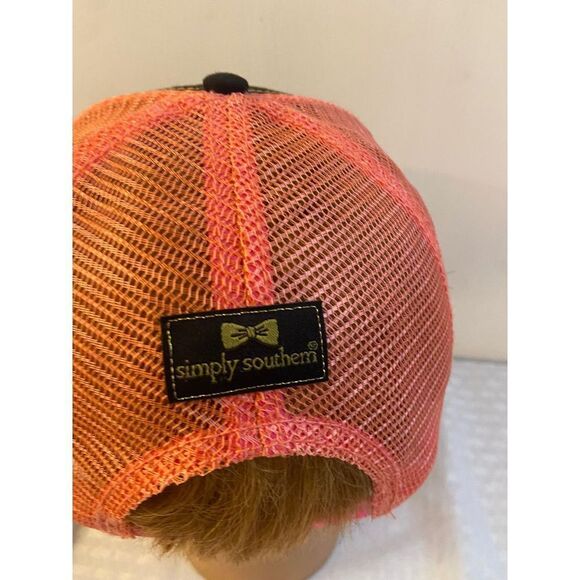 Simply Southern pink mesh baseball hat cap - Picture 3 of 5